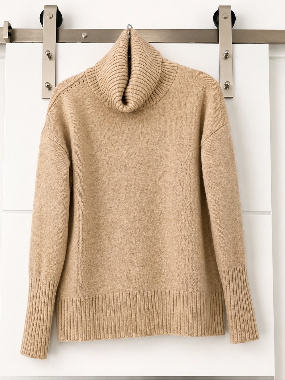 GAP Camel Cowl Neck Turtleneck Sweater